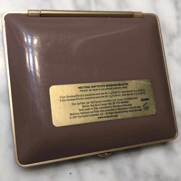 Too Faced Natural Matte Eyeshadow Palate - Picture 4 of 4
